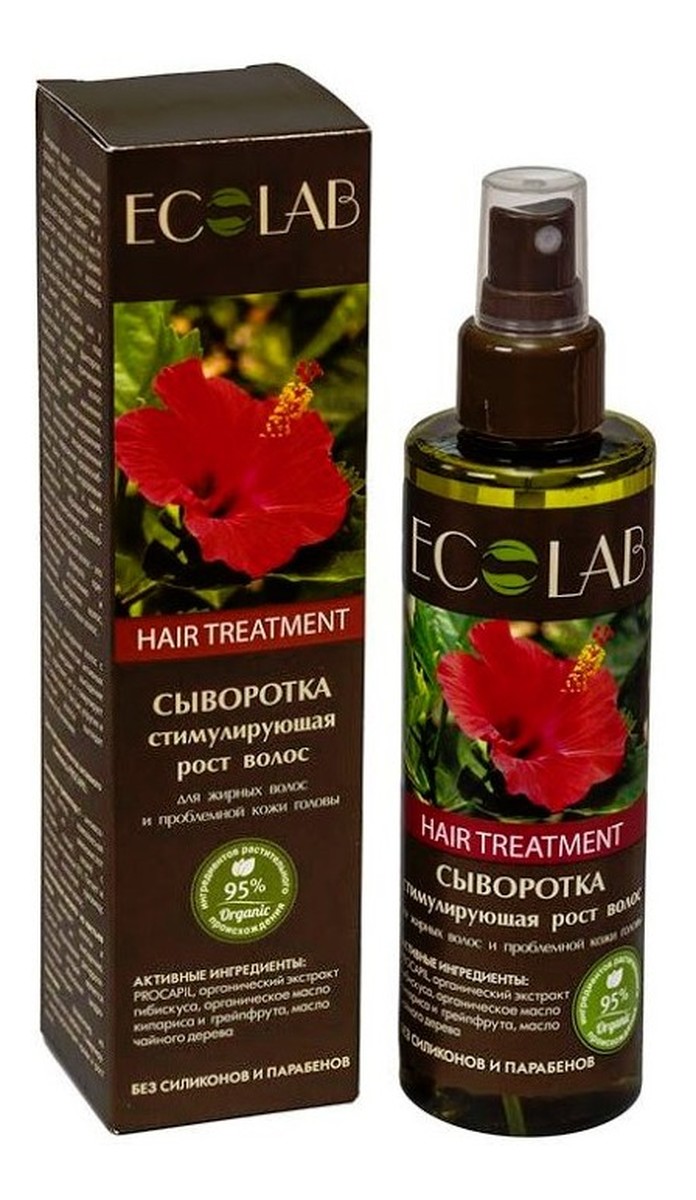 Serum do Włosów Przetłuszczających się i Problemowej Skóry Głowy Stymulujące Wzrost