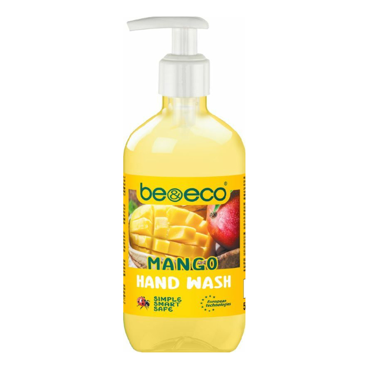 Be&Eco Mydło W Płynie Mango 500ml