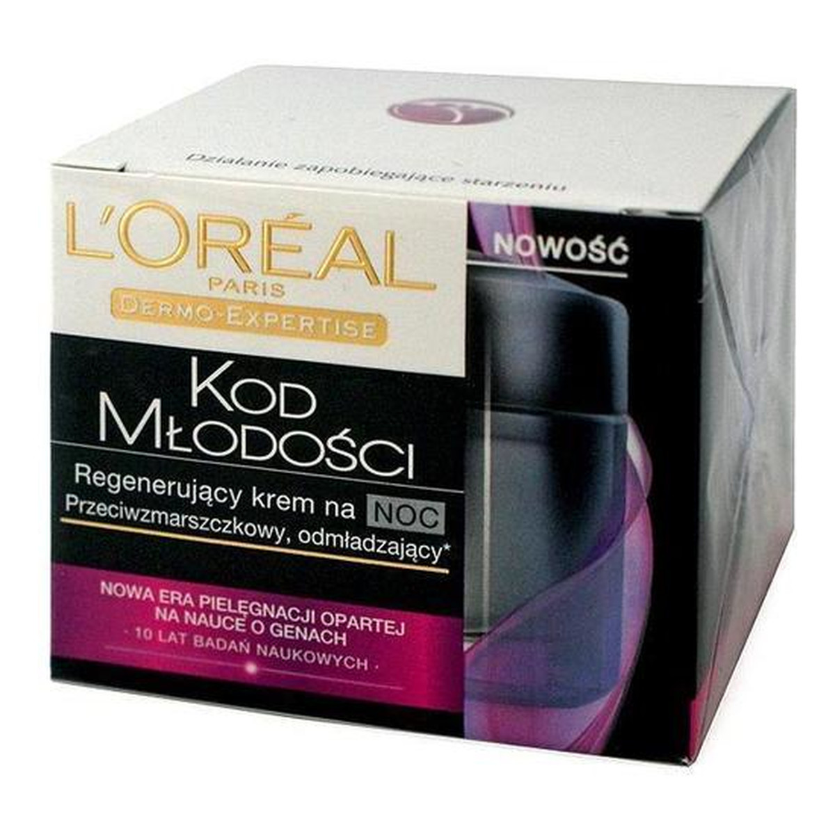 Loreal Kod Młodości Krem Regenerujący Na Noc Dermo Expertise 50ml