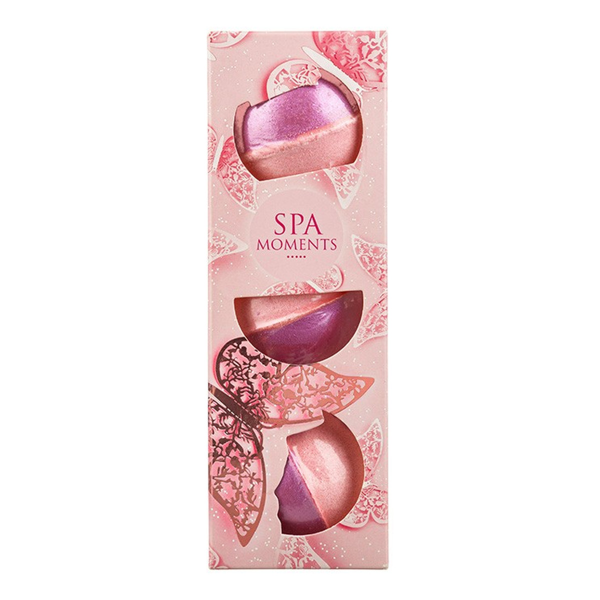 Chlapu Chlap Spa Moments Zestaw kul do kąpieli o zapachu Słodkiej Pianki 80g