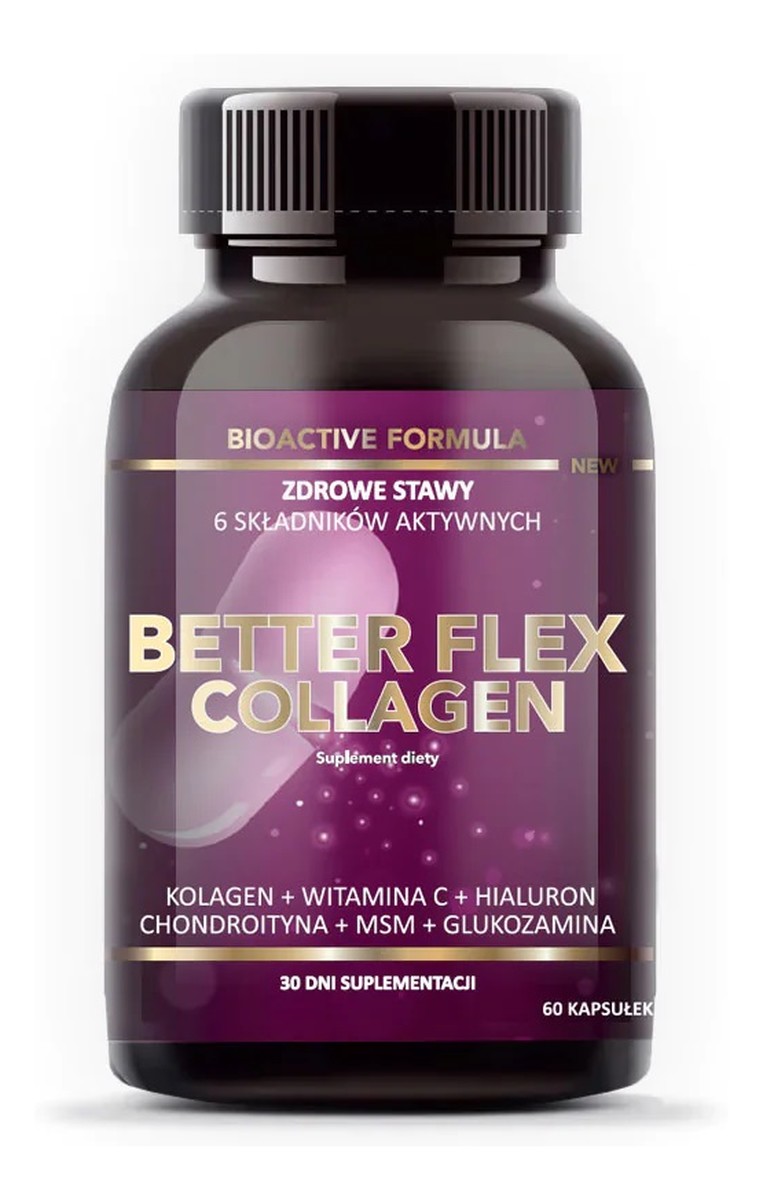 Better flex collagen suplement diety 60 kapsułek