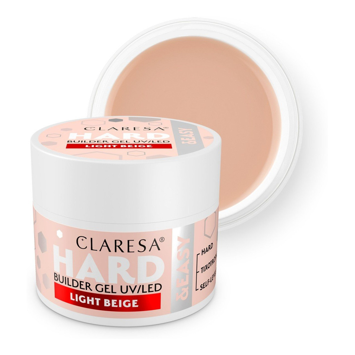 Claresa Hard&Easy Żel budujący do paznokci 12g