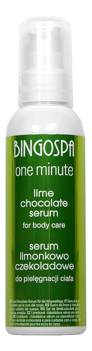 One minute serum limonkowo-czekoladowe do pielęgnacji ciała
