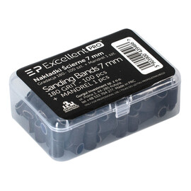 Sanding bands jednorazowe opaski ścierne o gradacji 180 z nośnikiem o średnicy 7mm 100szt