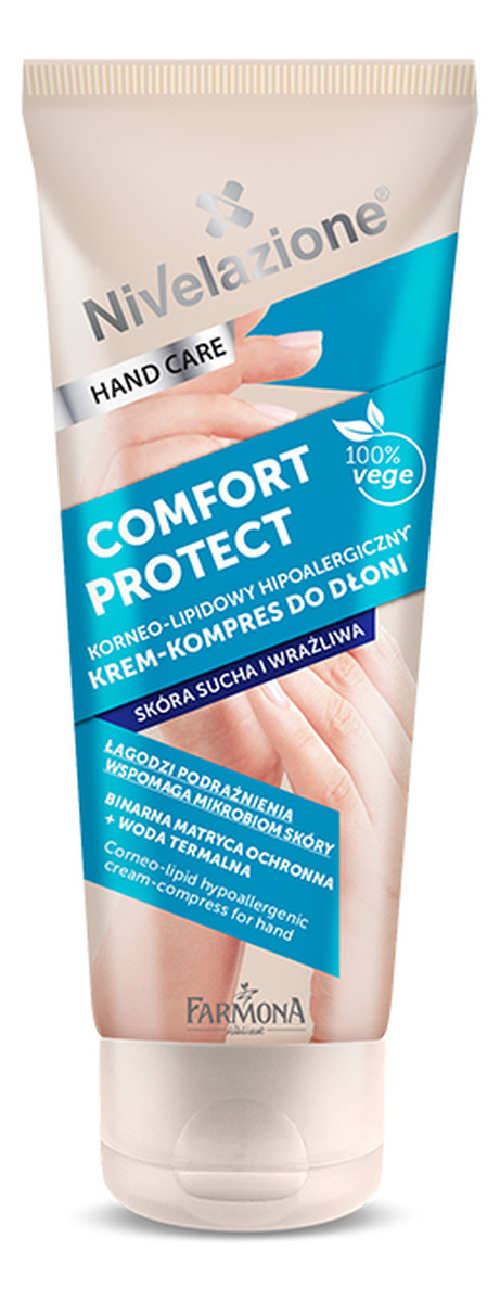 Comfort Protect Korneo-lipidowy hipoalergiczny krem-kompres do dłoni do skóry suchej i wrażliwej