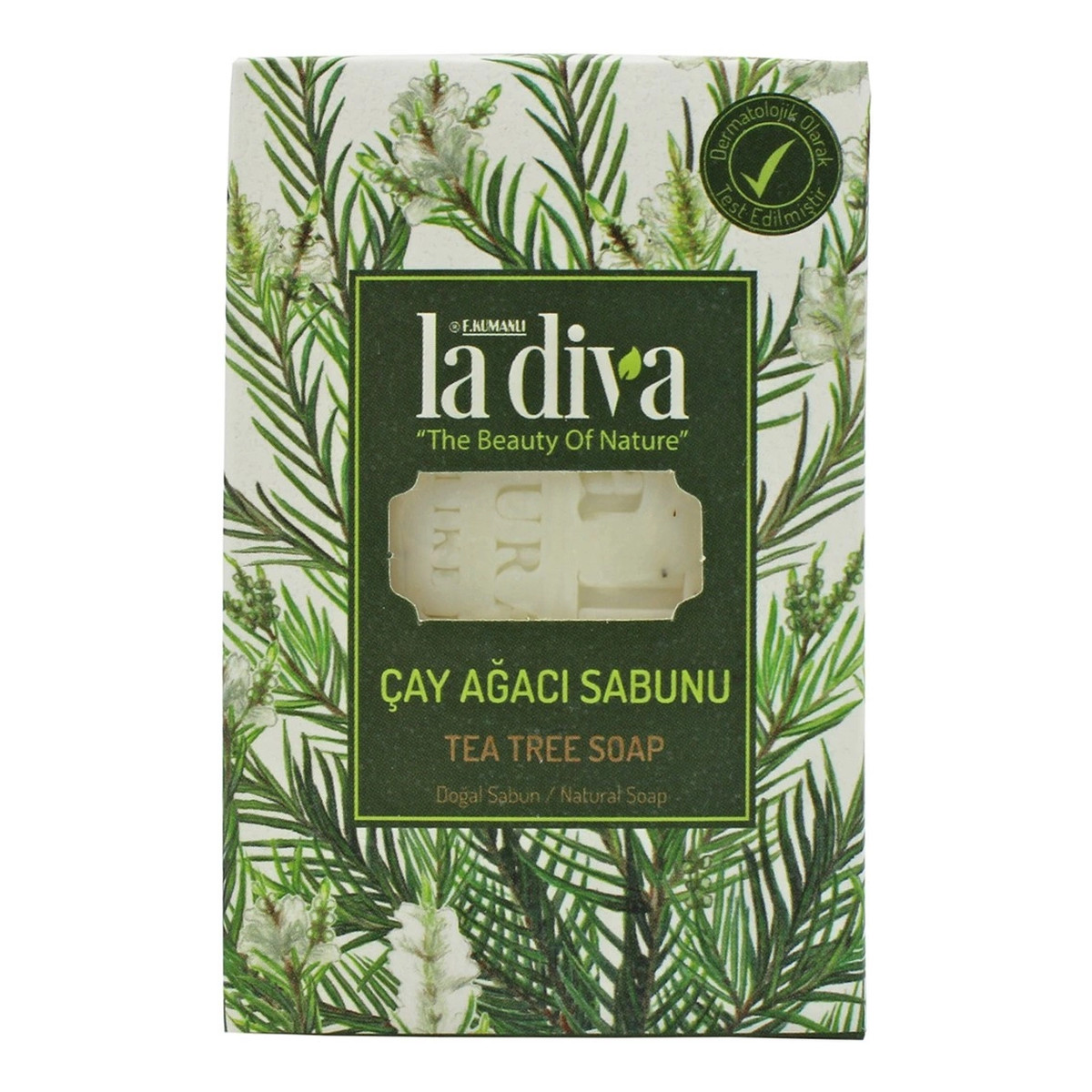 La Diva Mydło w kostce drzewo herbaciane 100g