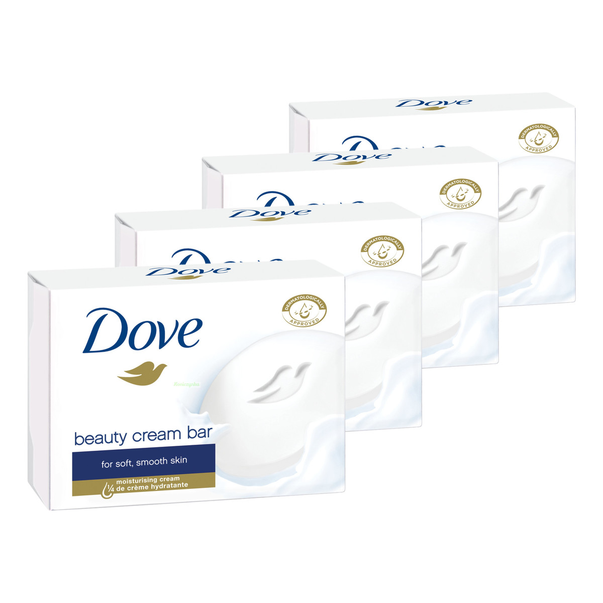 Dove Beauty Cream Kremowa Kostka Myjąca 4szt.