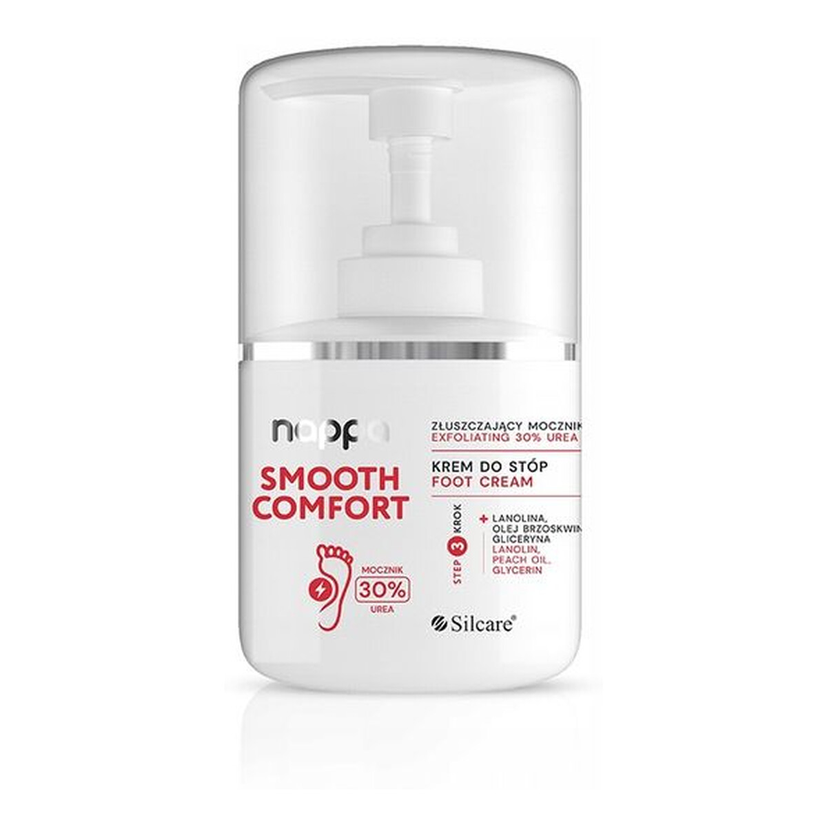 Silcare Nappa Pedicure Systems Krem Do Stóp 250ml