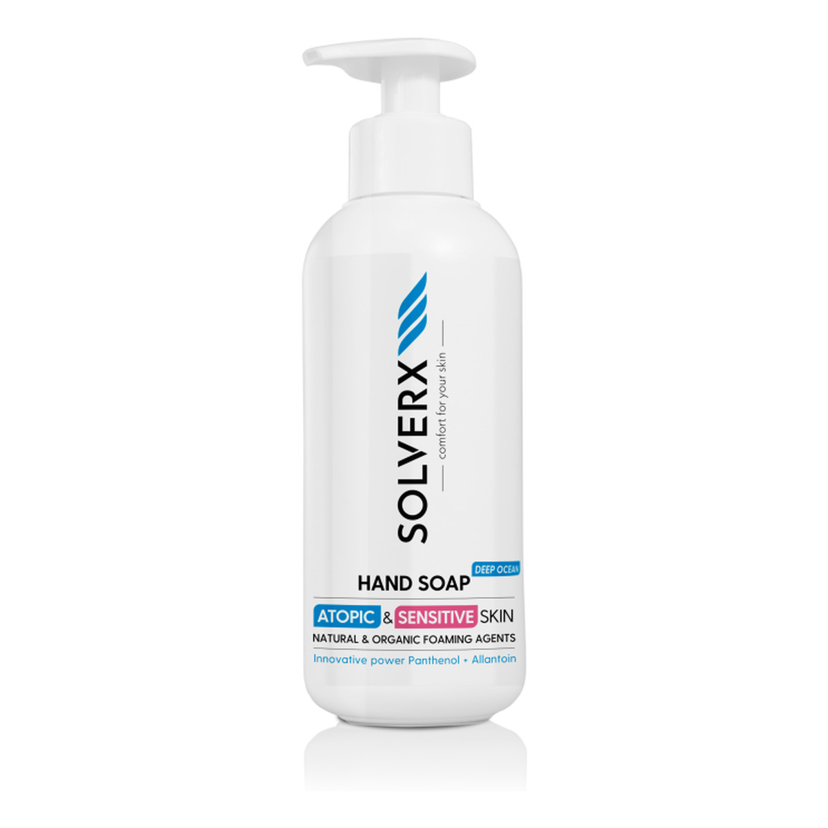 Solverx Atopic & Sensitive Skin Mydło do rąk w płynie Deep Ocean do skóry wrażliwej 250ml