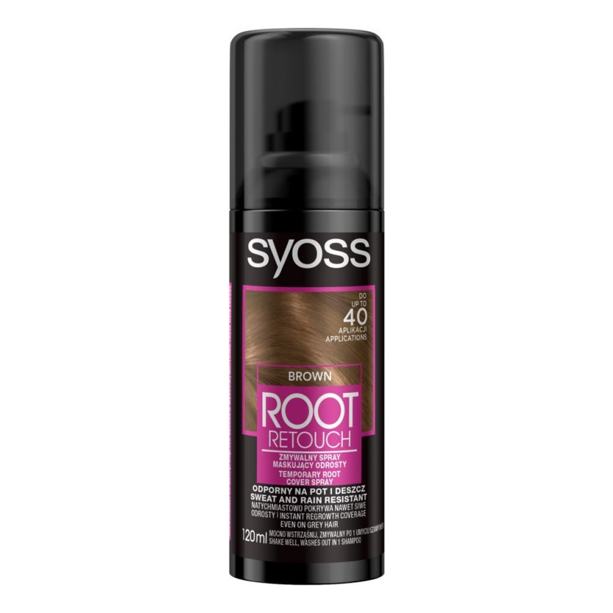 Syoss Root Retoucher Root Retouche Spray maskujący odrosty 120ml