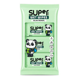 chusteczki nawilżane Panda, 8x8 szt