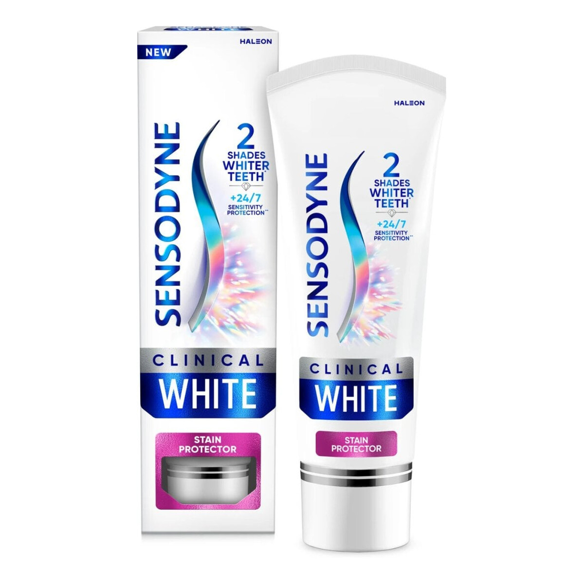 Sensodyne Clinical white stain protector wybielająca pasta do zębów 75ml