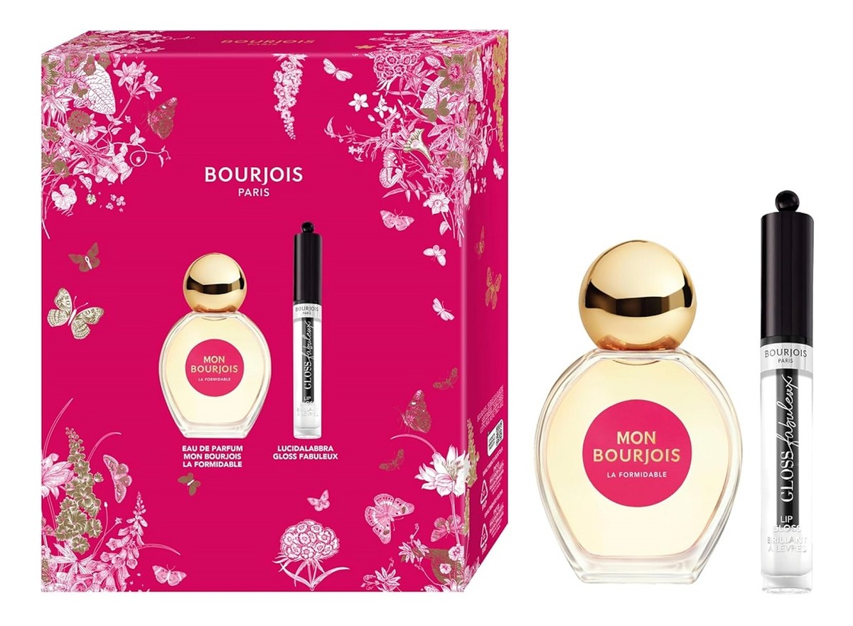 Zestaw woda perfumowana spray 50ml + błyszczyk do ust 01 3.5ml