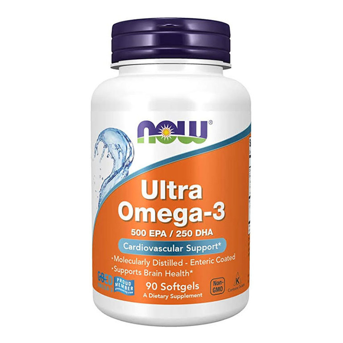 Now Foods Ultra omega-3 suplement diety 90 kapsułek
