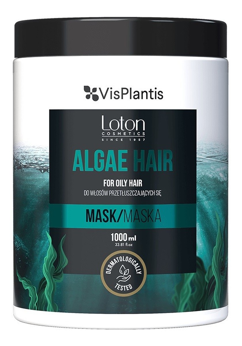 Maska z algami do włosów przetłuszczających się - Algae Hair
