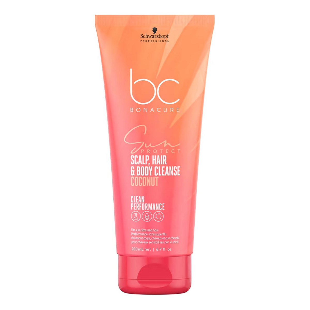 Schwarzkopf Bc bonacure sun protect 3in1 szampon do włosów skóry głowy i ciała 200ml