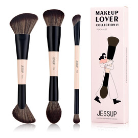 Zestaw 3 pędzli do makijażu