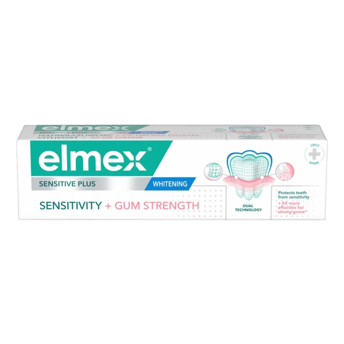 elmex Repair & Prevent Whitening pasta do zębów wybielająca 75g