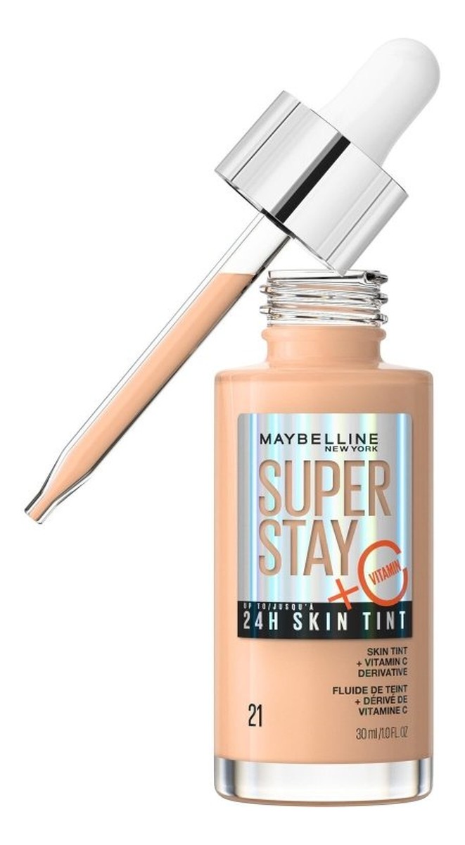 Skin Tint długotrwały podkład rozświetlający z witaminą C