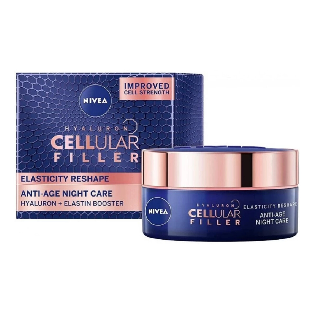 Nivea Hyaluron Cellular Filler Krem do twarzy na noc 50ml