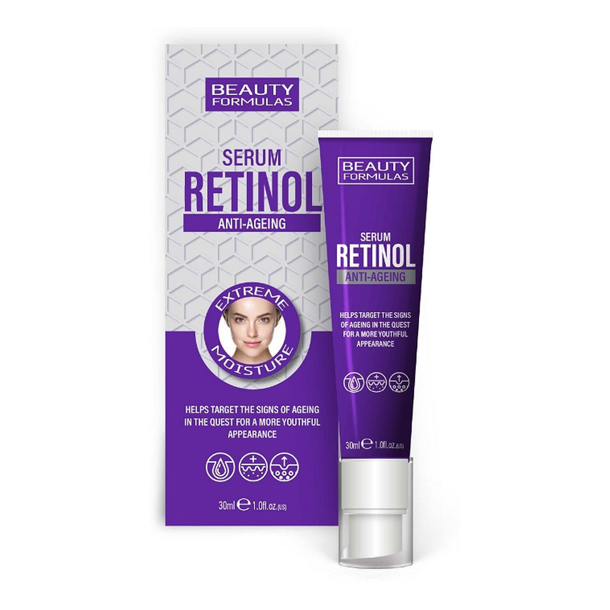 Beauty Formulas Retinol anti-ageing serum nawilżające serum do twarzy 30ml