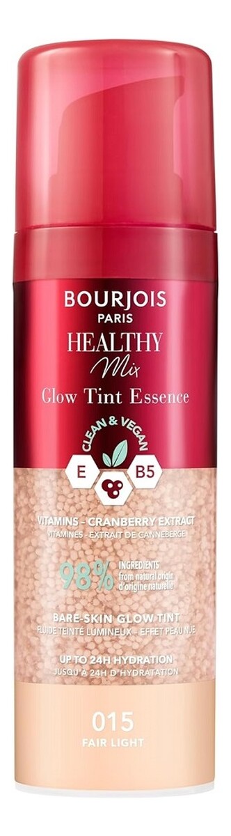 Healthy mix glow tint essence nawilżająca esencja wyrównująca koloryt 015 fair light