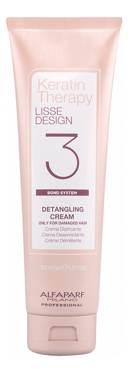 3 Bond System Detangling Cream Krem Ułatwiający Rozczesywanie Włosów