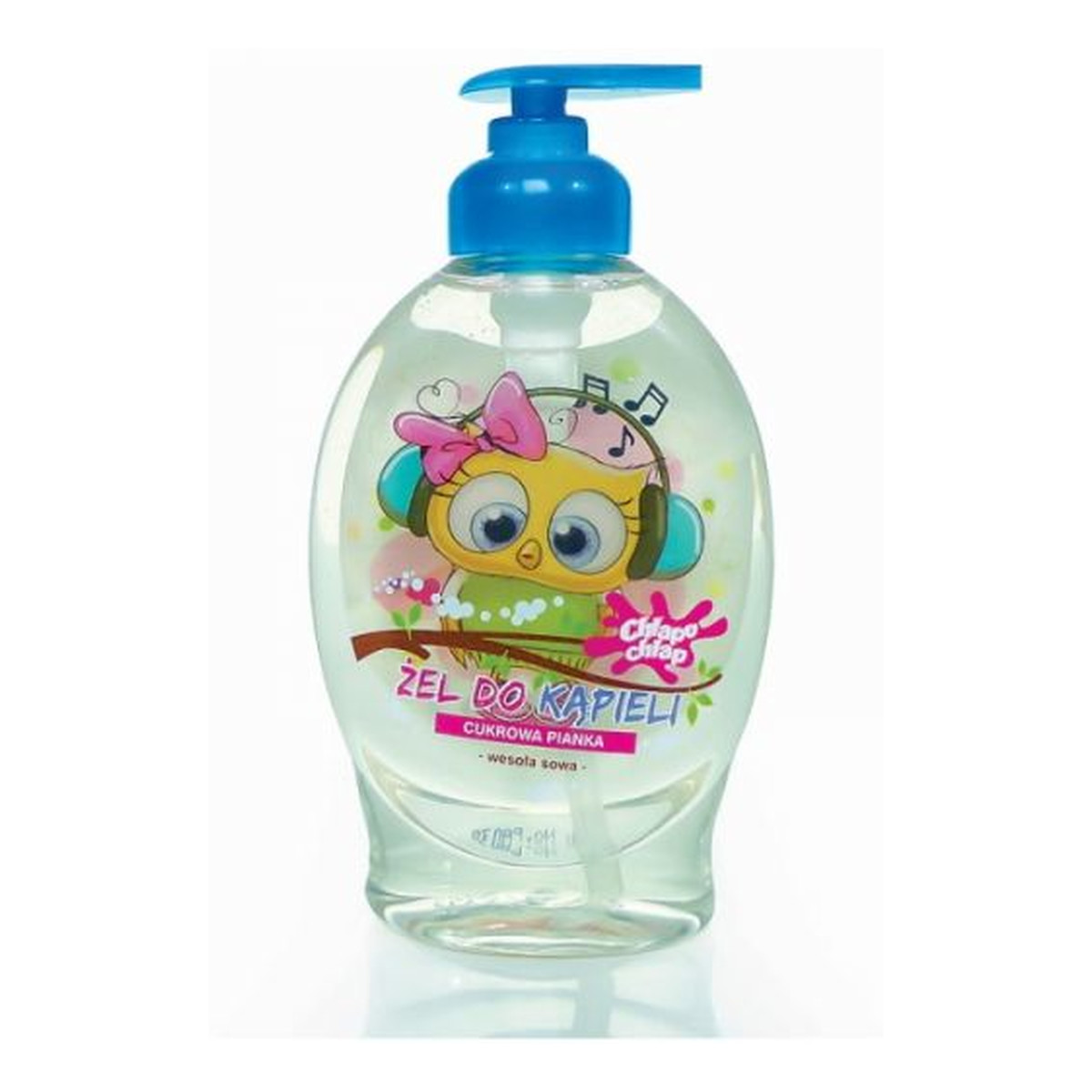 Chlapu Chlap Wesoła Sowa żel do kąpieli Cukrowa Pianka 384ml