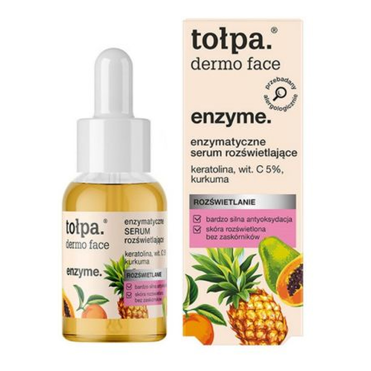 Tołpa Dermo Face Enzyme Serum rozświetlające 30ml