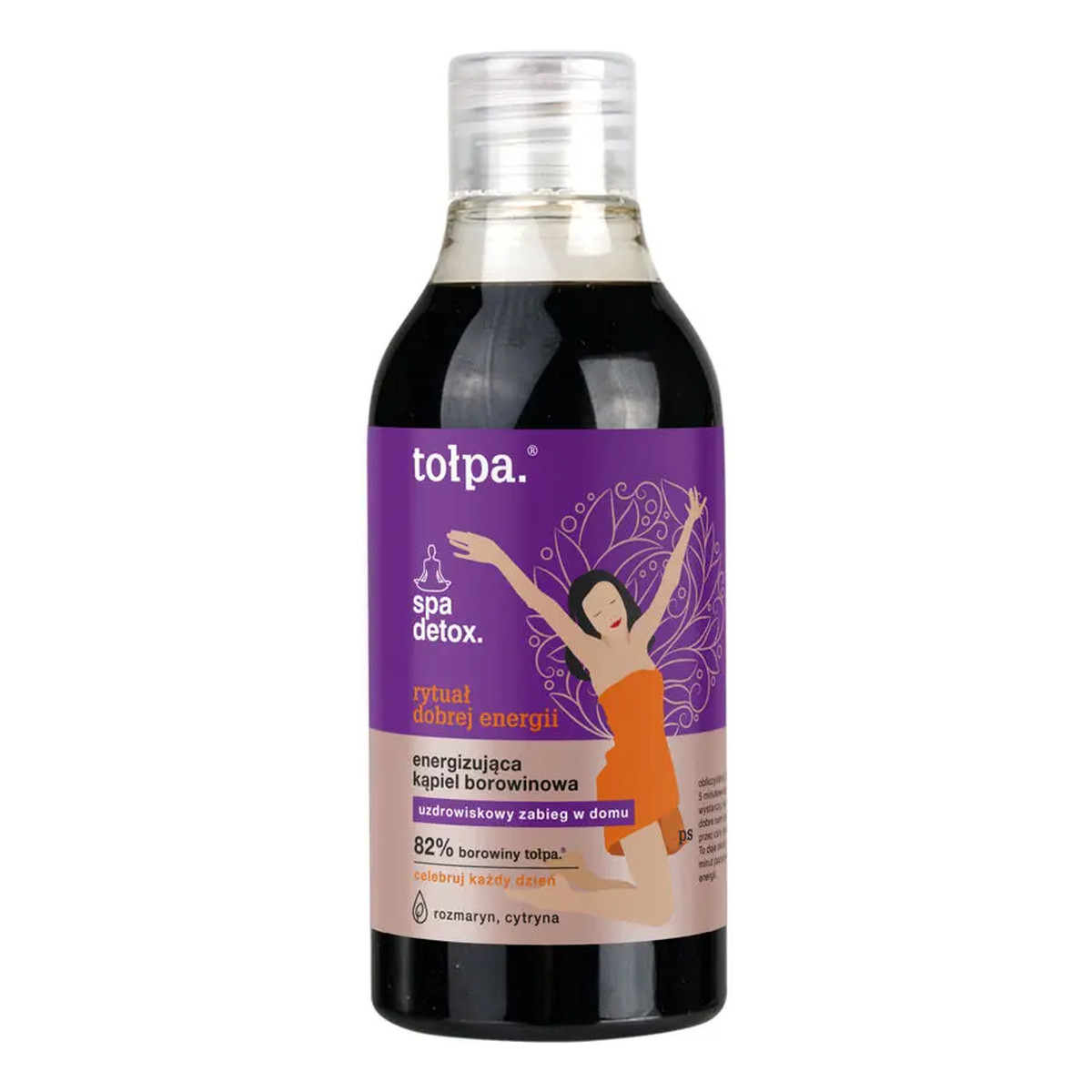 Tołpa spa detox Rytuał dobrej energii energizująca esencja borowinowa do kąpieli 300ml