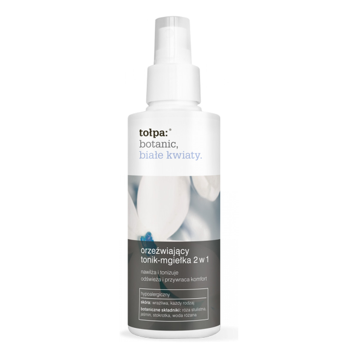 Tołpa Białe Kwiaty Botanic Orzeźwiający Tonik-Mgiełka 2w1 150ml