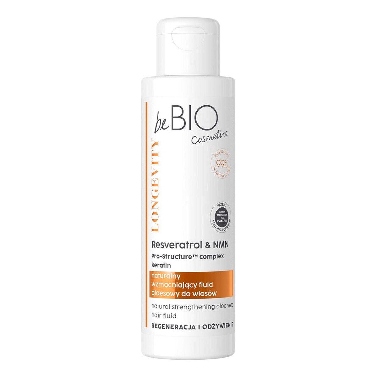 Be Bio Ewa Chodakowska Longevity naturalny fluid aloesowy do włosów regeneracja i odżywienie 100ml