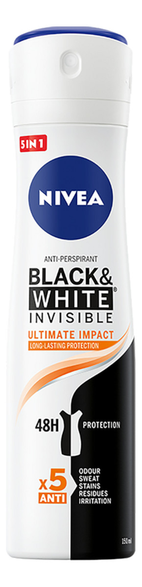 Antyperspirant w sprayu Invisible impact dla kobiet