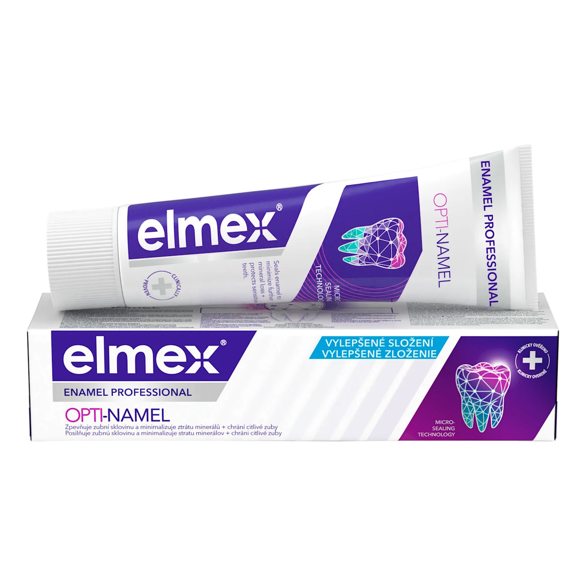 elmex Profesjonalna Ochrona Szkliwa Pasta do zębów wzmacniająca szkliwo 75ml