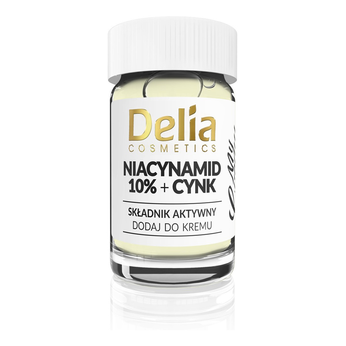 Delia My Cream Składnik aktywny Niacynamid 10% Cynk 5ml