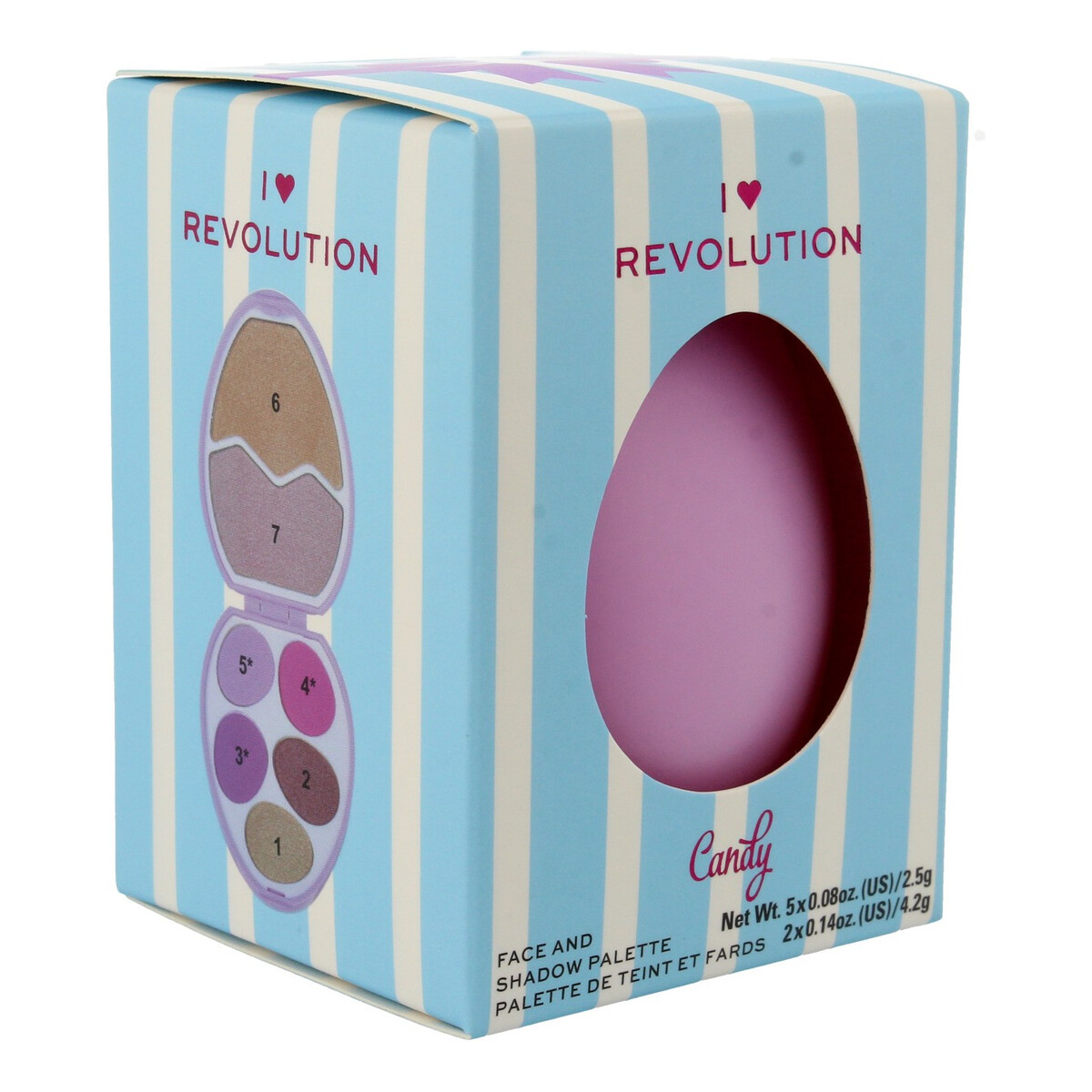Makeup Revolution I Heart Revolution Easter Egg Zestaw do makijażu (cienie+rozświetlacze)