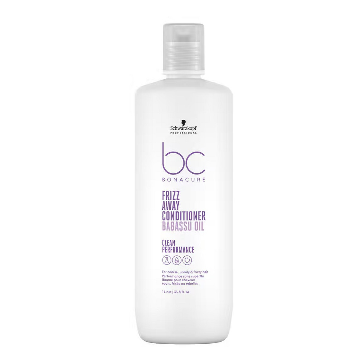 Schwarzkopf Bc bonacure frizz away conditioner odżywka wygładzająca do włosów puszących się 1000ml