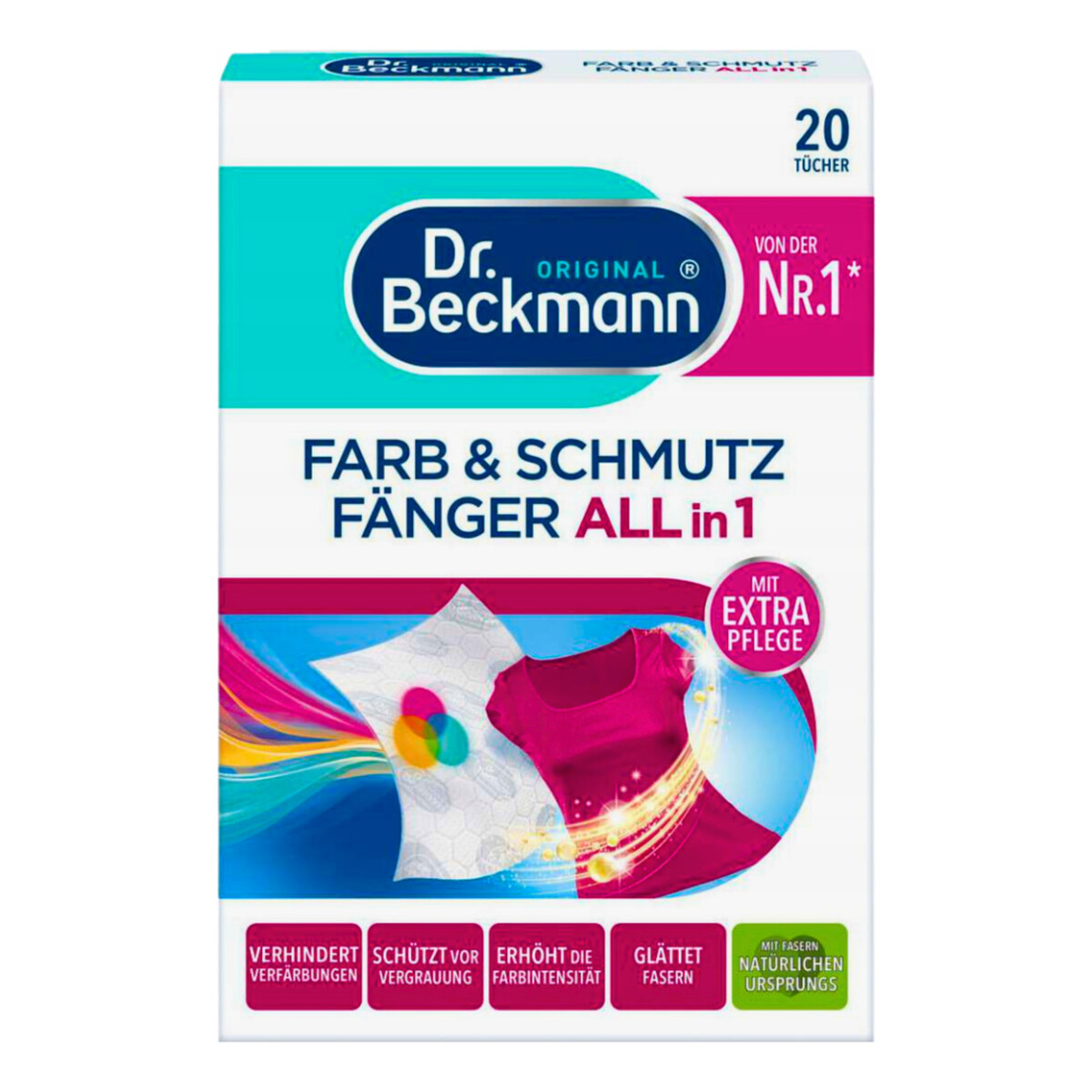 Dr. Beckmann chusteczki do prania 20 szt.