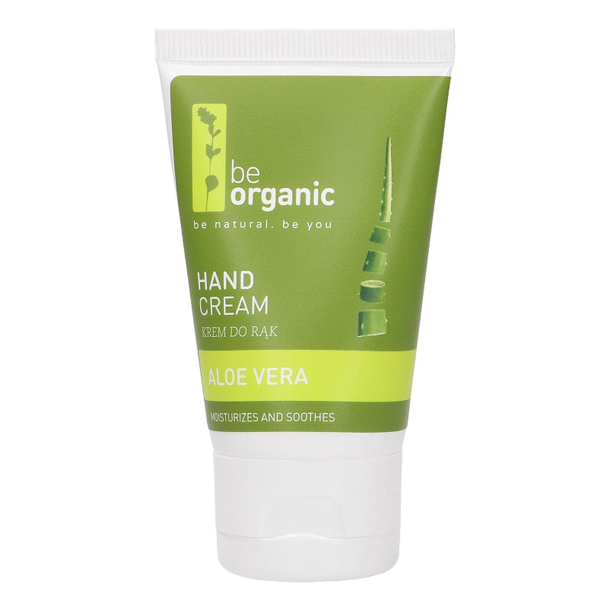Be Organic Hand Cream Krem do rąk aloes 40ml