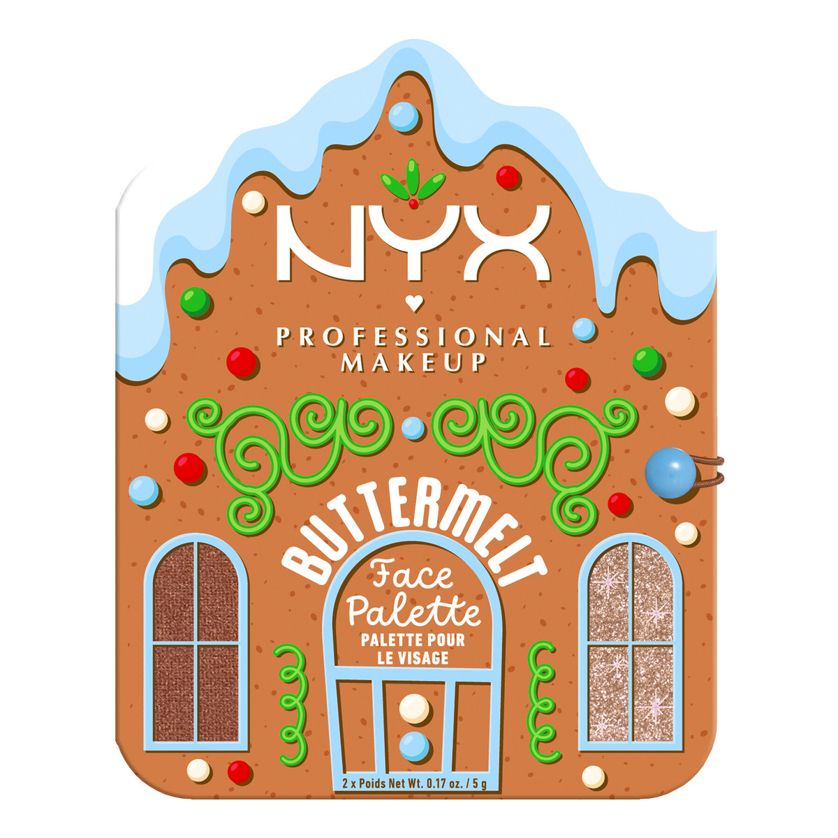 NYX Professional MakeUp Buttermelt Paletka do konturowania 10g