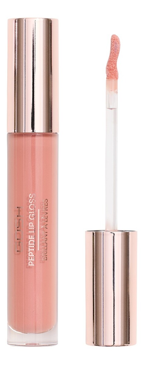 Peptide lip gloss błyszczyk do ust z peptydami 008 nougat