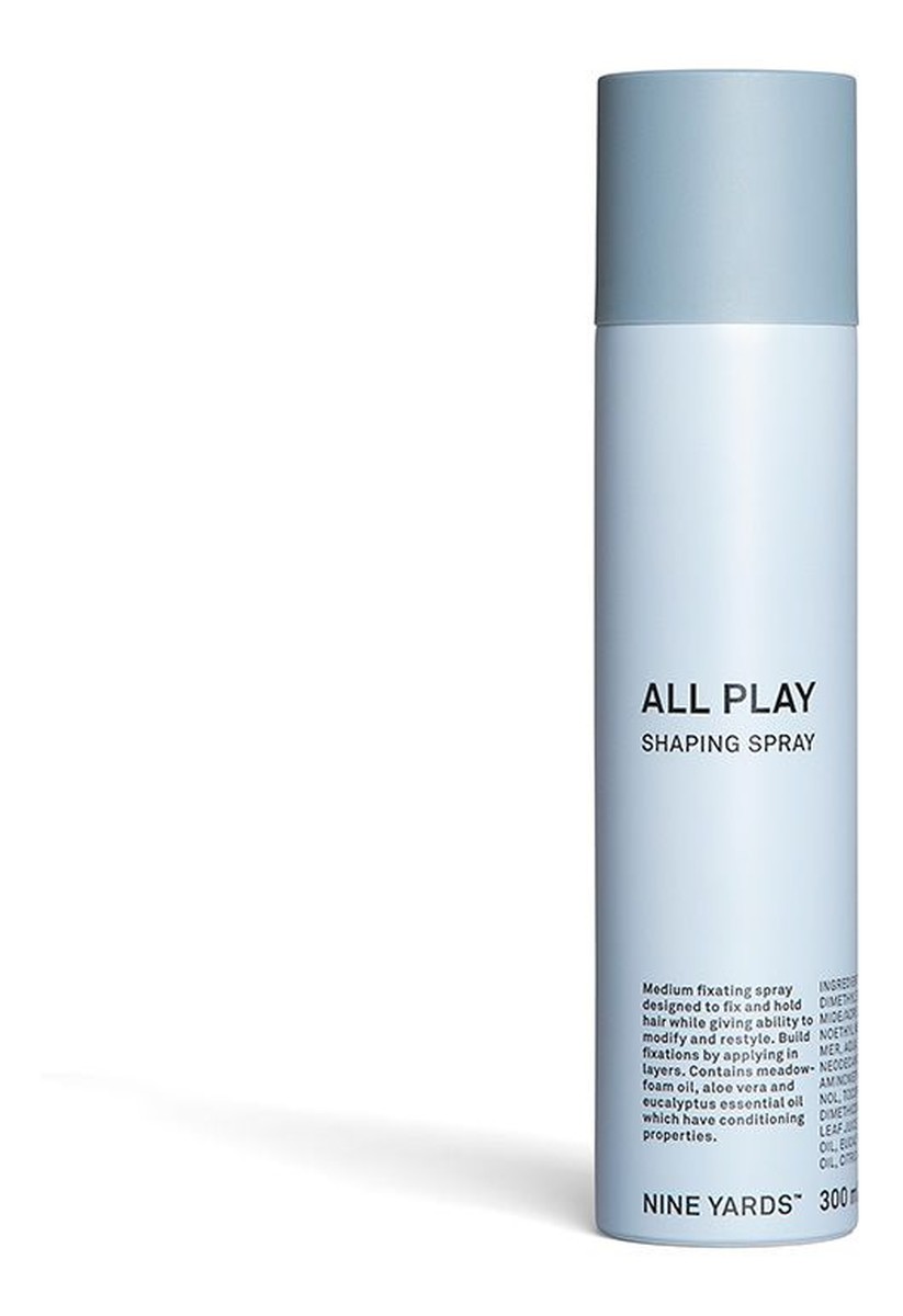 All play shaping spray spray do stylizacji włosów ze średnim utrwaleniem
