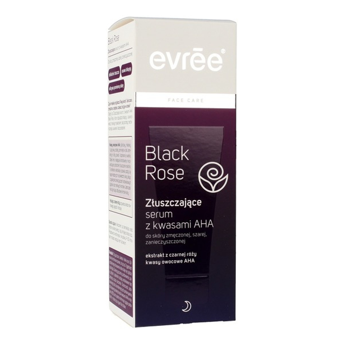 Evree Black Rose Serum złuszczające z kwasami AHA 75ml