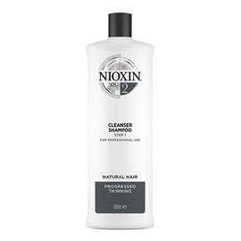 System 2 cleanser shampoo oczyszczający szampon do włosów normalnych znacznie przerzedzonych