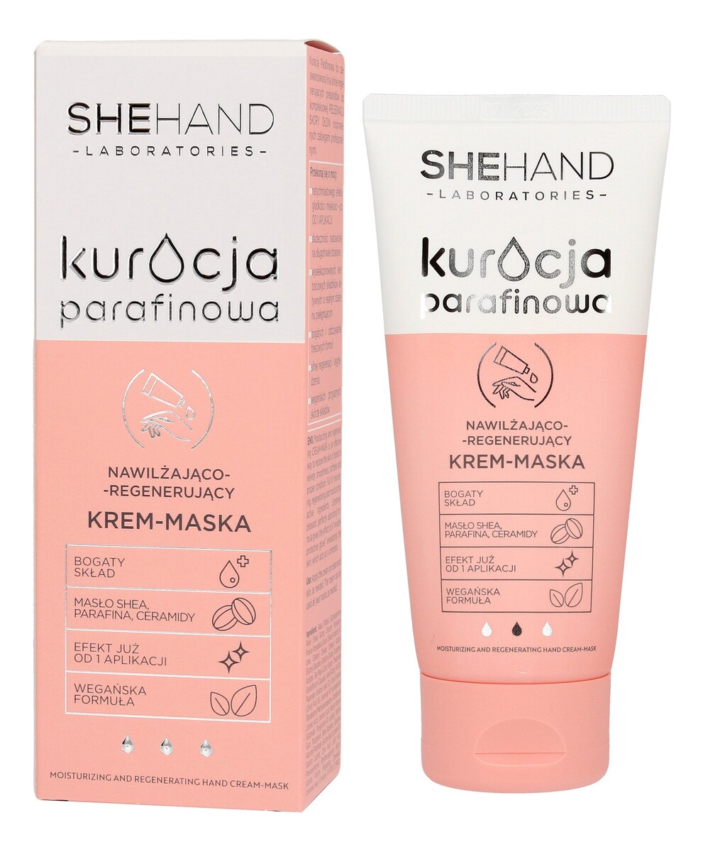 Nawilżająco - Regenerujący Krem-Maska do dłoni
