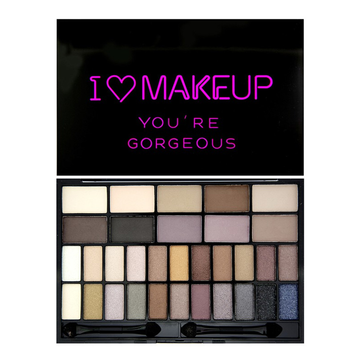 Makeup Revolution Theme Palette I Love Makeup You're Gorgeous 14g