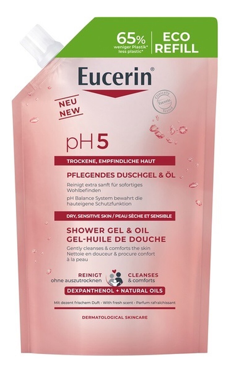 Żel pod prysznic z olejkiem refill