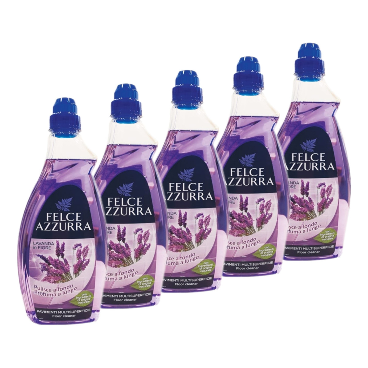 Felce Azzurra Lavender Płyn do mycia podłóg 5x1l