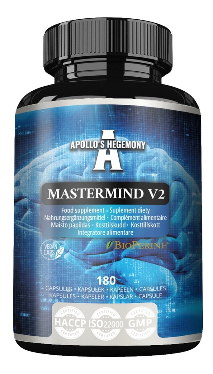 Mastermind v2 suplement diety 180 Kapsułek