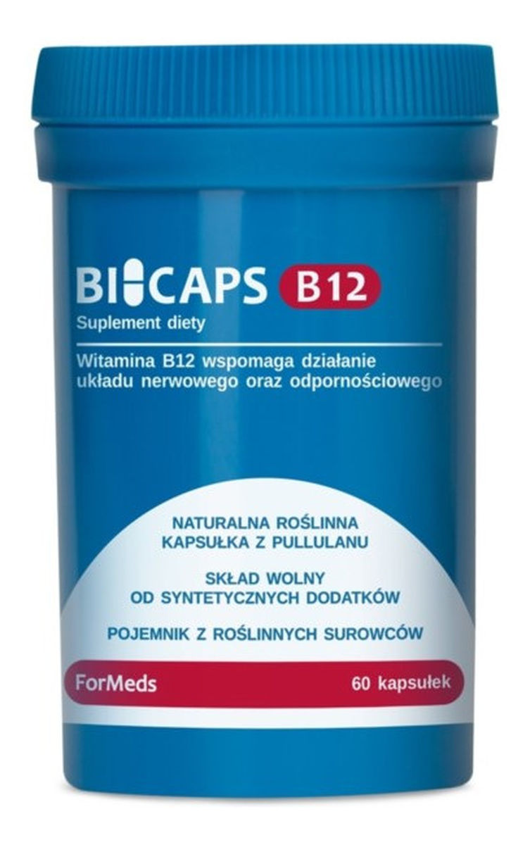 Bicaps witamina b12 suplement diety 60 kapsułek